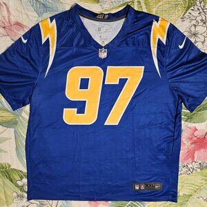 XXL LA Chargers #97 Joey Bosa t-shirt Jersey from Nike NFL On Field Apparel